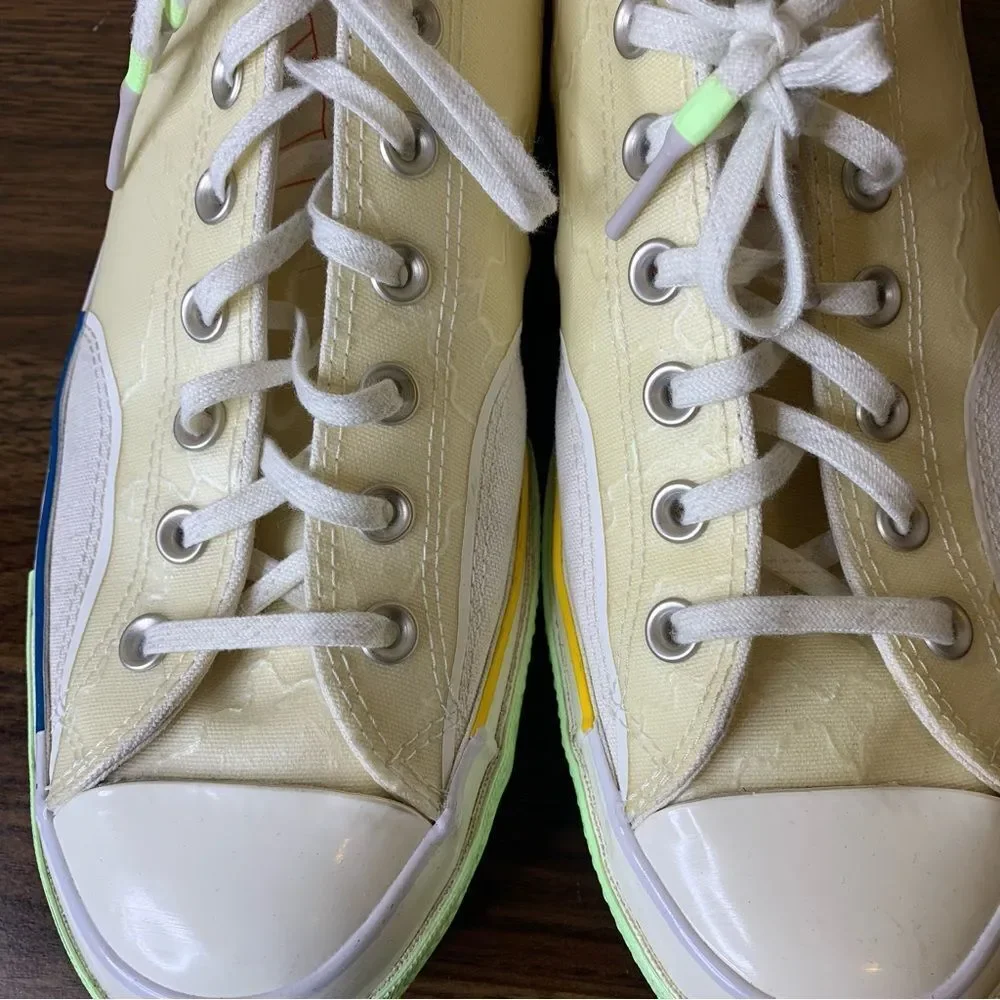 Pigalle x Converse Chuck 70 Low 'Barely Volt Sneakers Men’s Size 11.5/Women 13.5